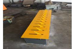 China Roadway Safety Speed Hump Traffic Spike Barrier Iron Flush Mounting supplier