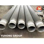 HIGH FREQUENCY WELDED TP347H HFW SOLID FIN TUBE HEAT EXCHANGER PART for sale