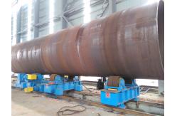 China Steel Wheel Heavy Duty Tank Turning Rolls For Bridge Pile Welding supplier