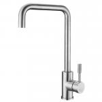 360 Degree Swivel Spout Brushed Nickel Filtered Water Faucet Single Handle OEM for sale