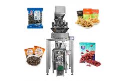 China Cashew Nuts Weighing 100g 200g Pillow Packaging Machine PLC Control supplier