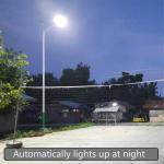 Highway Solar Street Lamp Super Bright Energy All In Two Light for sale