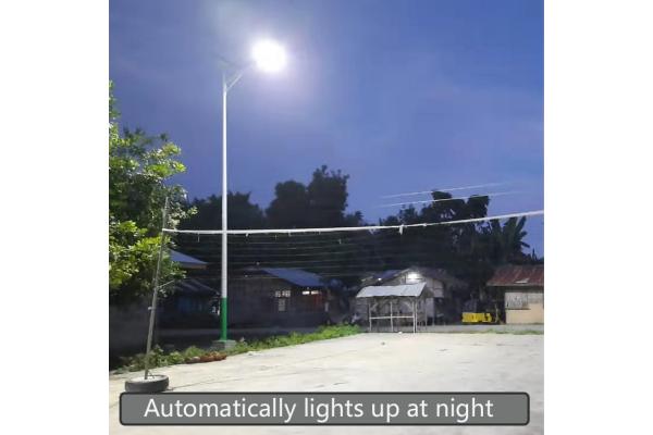 Highway Solar Street Lamp Super Bright Energy All In Two Light
