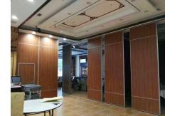 China Melamine Surface Operable Sliding Partition Walls For Gym OEM Service supplier
