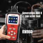 Professional Obd2 Car Diagnostic Tool KONNWEI KW860 for sale
