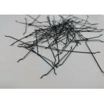 Concrete Hooked Ends Steel Fiber Q195 Material 25kgs/bag Packing for sale