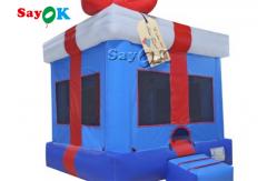 China Commercial Christmas Inflatable Bouncy Castle Silk Printing supplier