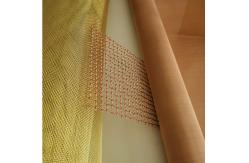 China Shielded Grounding Phosphorous Copper Wire Mesh screen Anti Interference supplier