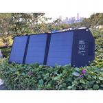 6-8 Hours Charging Time Foldable Camping Briefcase Solar Charger With Monocrystalline Silicon Solar Panel for sale
