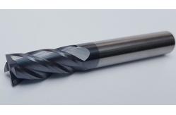 China High Precision Square End Mill 4 Flute End Mill Overall Length 50-150mm supplier