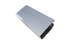 China Matt Silver Anodized Aluminum Profiles For Construction Multi Shapes Extrusion supplier