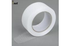 China 55g Self-adhesive mesh tape caulking tape mesh autoadhesive 8mesh fiberglass tape supplier