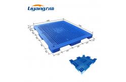 China 1200*1400 Recycled Nestable Plastic Pallet Warehouse Storage Plastic Skids supplier
