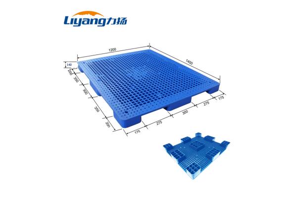 1200*1400 Recycled Nestable Plastic Pallet Warehouse Storage Plastic Skids