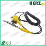 Banana Plug Cord ESD Safety Strap For Electronic / Pharmaceutical Industry for sale