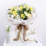 60cm*60cm Personalized Flower Wrapping Paper with Fashion Flower Letter Print