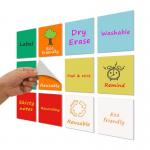 Soft Whiteboard Reusable Calendar Planner Dry Erase Sticky Notes 10x10cm for sale