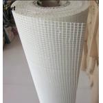 140g Self Adhesive Fiberglass Mesh 5*5mm C Glass Fiber Glass Mesh White for sale