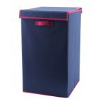 Attached Handles Soft Closet Organizer , Foldable Storage Box With Lid for sale