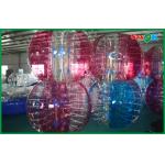 Giant Inflatable Games TPU Bubble Ball PVC Inflatable Sports Games / Bumper Body Ball For Team Games for sale