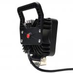 Square Tractor Spot Lights 27W LED Work Headlight IP67 With Switch
