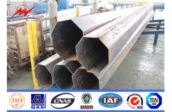 China 25FT Electrical Power Galvanized Steel Pole Against 8 Grade Earthquake supplier