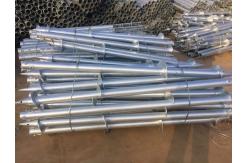 China Directly Buried Helix Ground Anchors Galvanized Photovoltaic Bracket Helix Screw Piles supplier