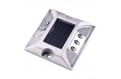 China Flashing Light LED Solar Square Road Stud Advanced Road Safety and Marking Solution supplier