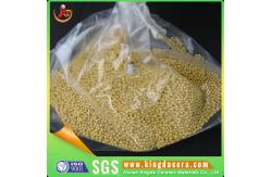 China 20% CeO2 Zirconium Ceramic Grinding Med Beads Mining Grinding Medium Ball supplier