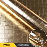 Oil Proof Kitchen Backsplash Wallpaper Vinyl Aluminum Foil Wallpaper High Glossy for sale