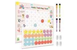 China Rewritable Preschool Reward Chart Educational Behavior Sticker Chart OEM supplier