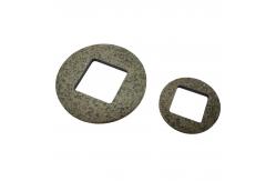 China Customized CNC Precision Parts Servo Brake Friction Plates Rubber Based supplier