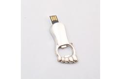 China Shockproof Metal USB Flash Drive Support Free Uploading Data supplier