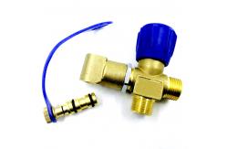 China CNG Manual Filling Valve Car Gas Valve For Autogas Conversion Kit supplier