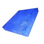 HDPE Blue Solid Plastic Pallet 1200*1000 Euro Style Dimensionally Stable for sale