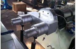 China Twin Pp Pipe Production Line / Automatic Pipe Extrusion Machine supplier