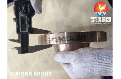 China B151 C70600 1¼ Inch SCH40 Class150 Weldneck Copper Nickel Flanges ASME B16.5 supplier
