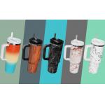 Double Walled Mutifunctional Vacuum Insulated Water Straw Bottle 16 Oz