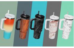 China Double Walled Mutifunctional Vacuum Insulated Water Straw Bottle 16 Oz supplier