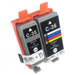 Printer Cartridge Pgi-35 Cli36 Canon Tr150 Ip100b IP1 10 Mini260 Consumables for sale