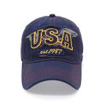 Customize Six Panels Embroidered Baseball Caps 54Cm For Kids for sale