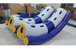 China Factory Inflatable Water Games Durable PVC Thick Inflatable Floating Seesaw supplier