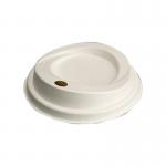 Hot Chocolate Biodegradable Sugarcane Bagasse Cup 8Oz Takeaway Coffee Cups With Lids