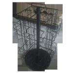 Desktop Height 609mm Width 318mm Rotating Display Rack For Card for sale
