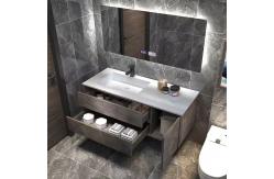 China Wall Mount Custom Modern Bathroom Vanity Units Bathroom Vanity Sink Combo Set ODM supplier