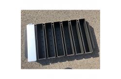 China                  Rk Bakeware China-8 Straps Nonstick Aluminum Milk Rusk and Bread Rusk Pan              supplier