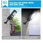 6500K 12v Dc 100W LED Solar Powered Street Light 110lm/W Home Using for sale