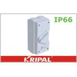 UKF1 series  IP66 Double Pole Electrical Weatherproof Switch Socket Outlet 63A For Outdoor Isolation for sale