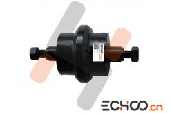 China Bobcat 331 Mini Excavator Parts Track Roller / Bottom Roller Forging Process supplier