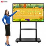 3840x2160 75 Inch Indoor Interactive Whiteboard Infrared Monitor RoHS for sale